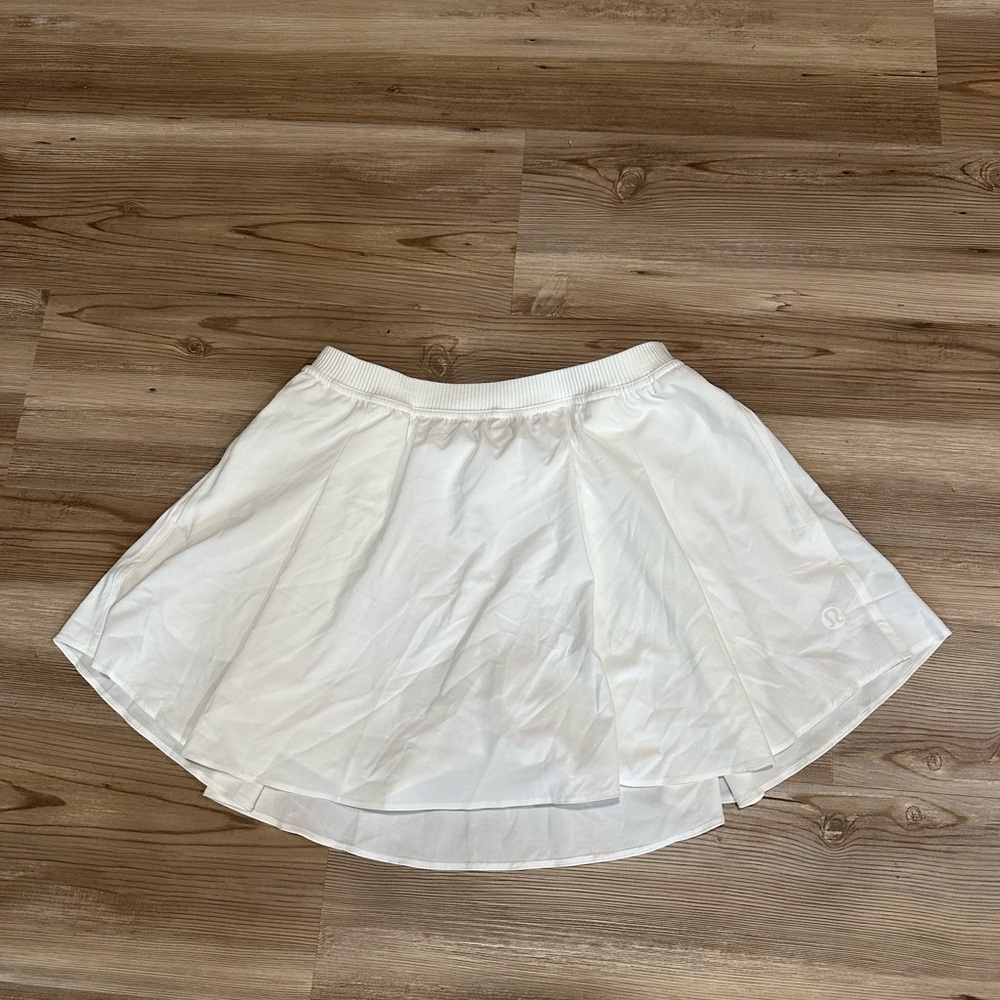 Lululemon Athletica White Skater Skirt